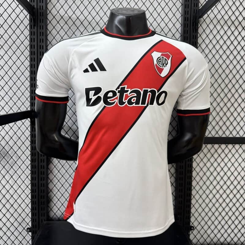 Thailand Quality(AAA) 2026 River Plate Home Soccer Jersey (Player)