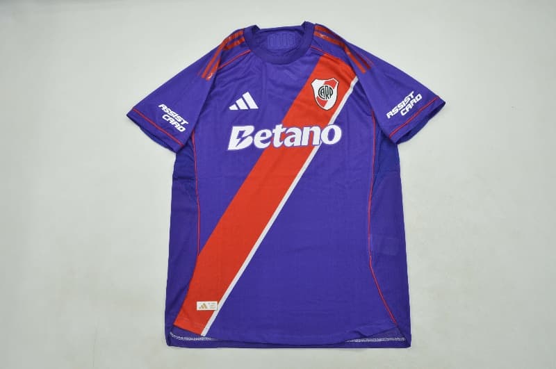Thailand Quality(AAA) 2026 River Plate Third Soccer Jersey (Player)