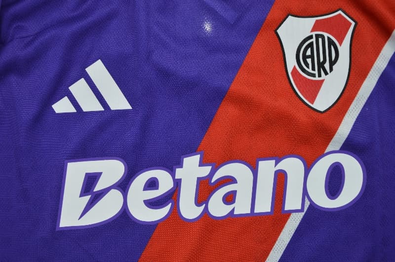 Thailand Quality(AAA) 2026 River Plate Third Soccer Jersey (Player)