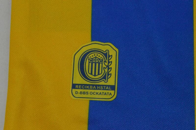 Thailand Quality(AAA) 2026 Rosario Central Home Soccer Jersey