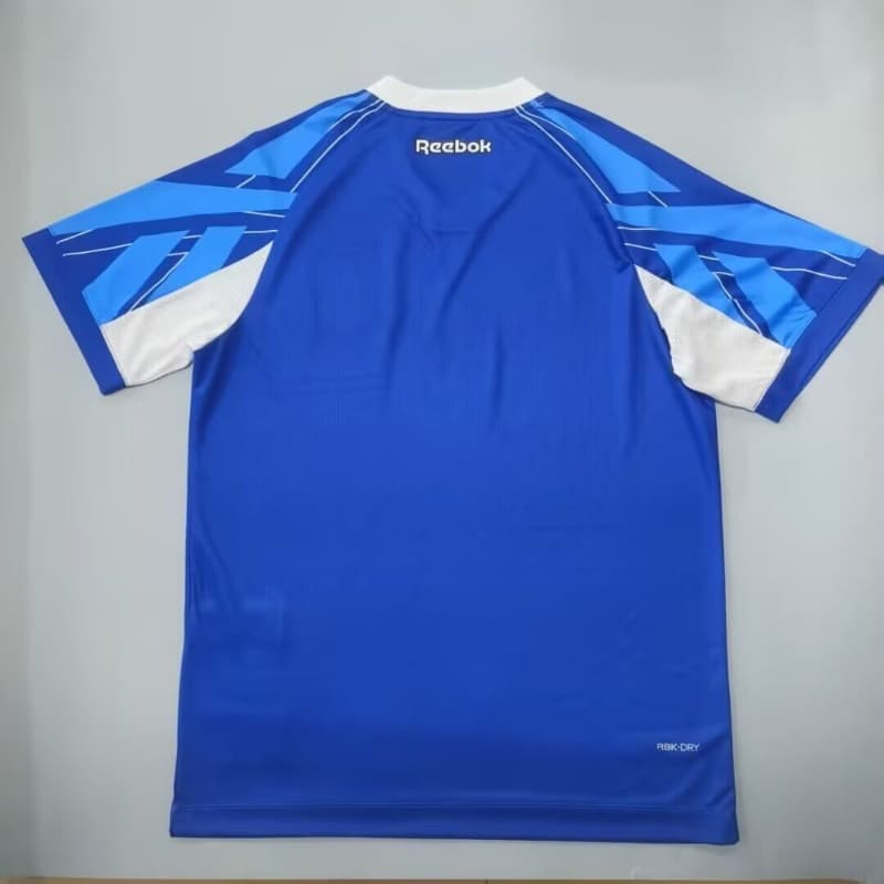 Thailand Quality(AAA) 2026 Santa Cruz Goalkeeper Blue Soccer Jersey