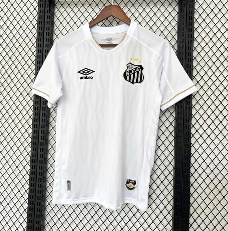 Thailand Quality(AAA) 2026 Santos Home Soccer Jersey