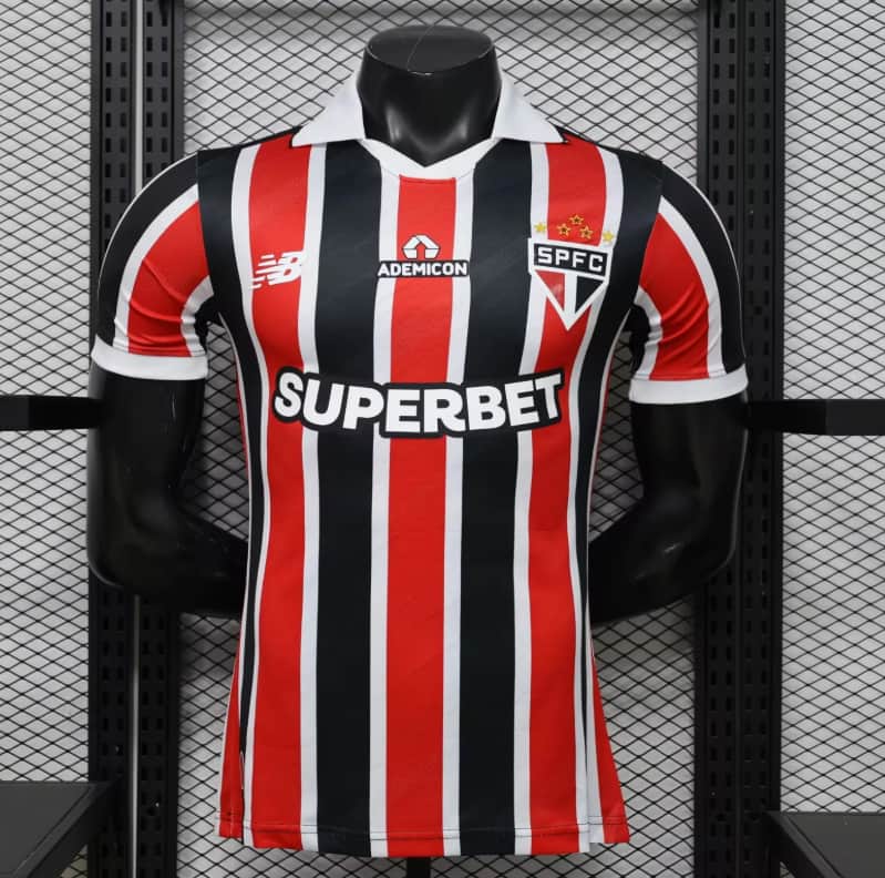Thailand Quality(AAA) 2026 Sao Paulo Away Soccer Jersey (Player)