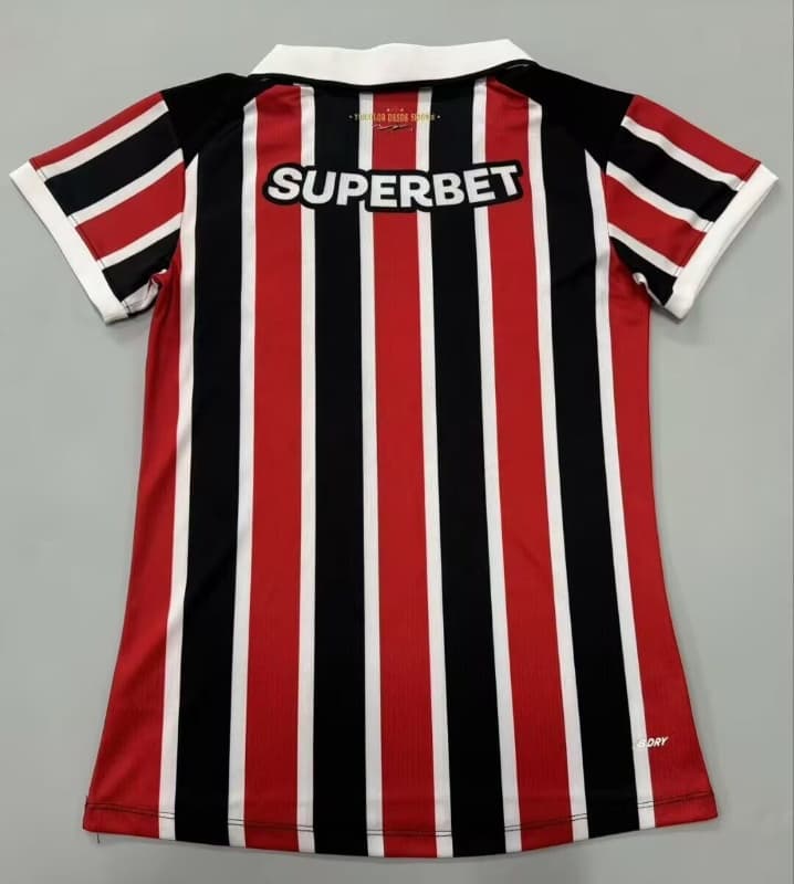 Thailand Quality(AAA) 2026 Sao Paulo Away Women Soccer Jersey