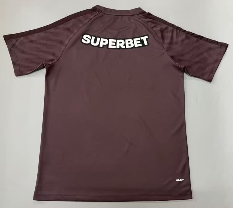 Thailand Quality(AAA) 2026 Sao Paulo Goalkeeper Brown Soccer Jersey
