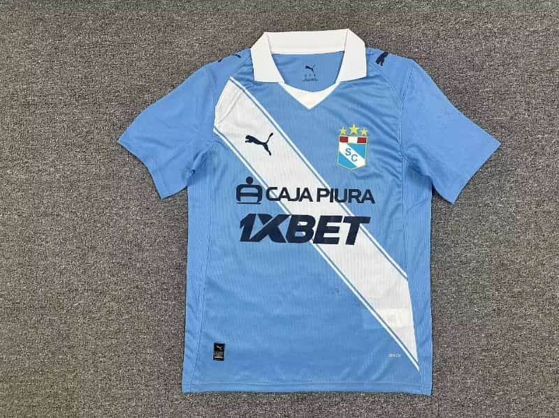 Thailand Quality(AAA) 2026 Sporting Cristal Home Soccer Jersey
