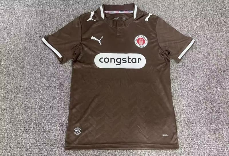 Thailand Quality(AAA) 26/27 St Pauli Home Soccer Jersey Thailand Quality(AAA) 26/27 St Pauli Home Soccer Jersey