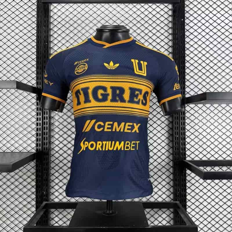 Thailand Quality(AAA) 26/27 Tigres UANL Away Soccer Jersey (Player)