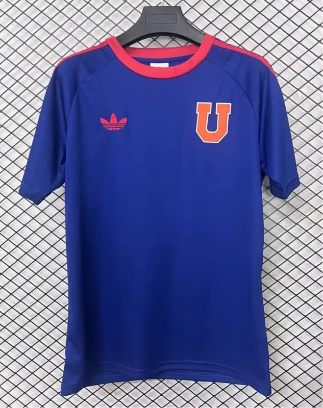 Thailand Quality(AAA) 2026 Universidad Chile Blue Soccer Jersey