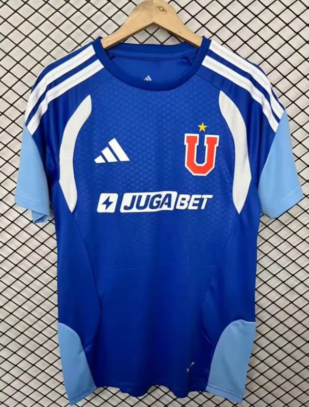 Thailand Quality(AAA) 2026 Universidad Chile Training Soccer Jersey 02