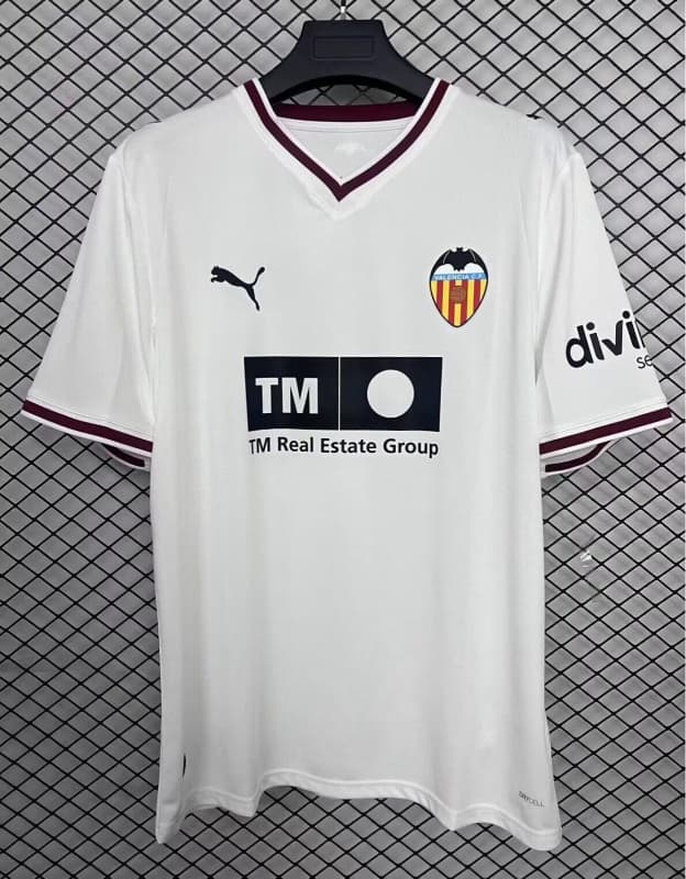 Thailand Quality(AAA) 26/27 Valencia Home Soccer Jersey Thailand Quality(AAA) 26/27 Valencia Home Soccer Jersey