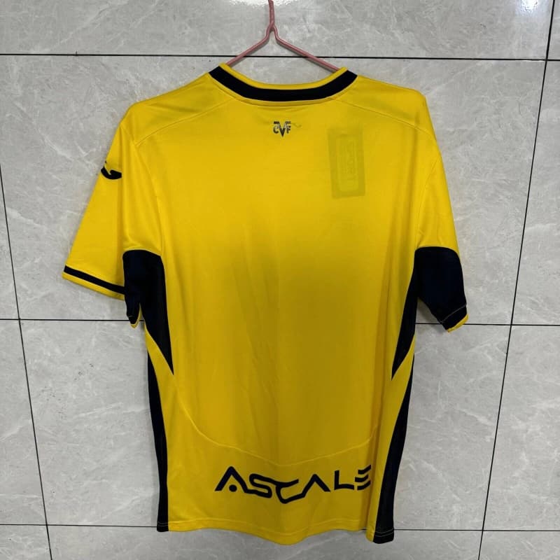 Thailand Quality(AAA) 26/27 Villarreal Home Soccer Jersey