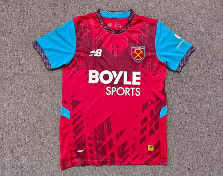 Thailand Quality(AAA) 26/27 West Ham Home Soccer Jersey