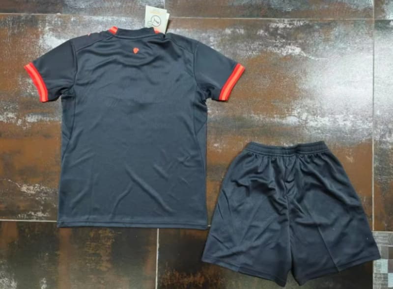 26/27 AC Milan Third Kids Soccer Jersey And Shorts (Leaked)