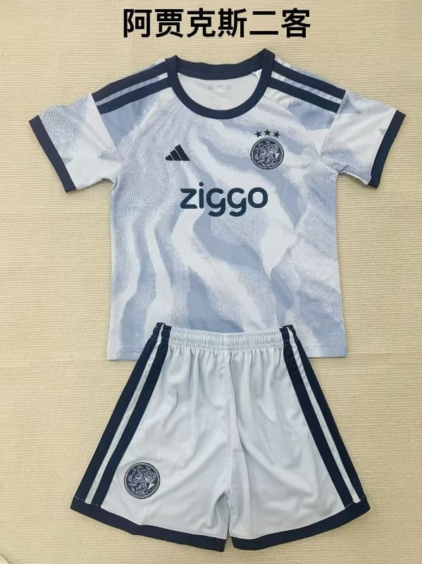 26/27 Ajax Third Kids Soccer Jersey And Shorts