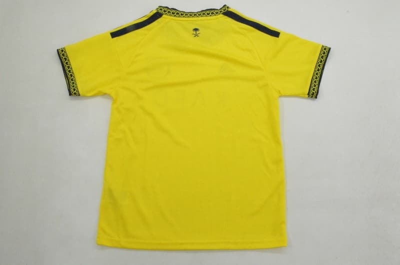 26/27 Al Nassr FC Home Kids Soccer Jersey And Shorts