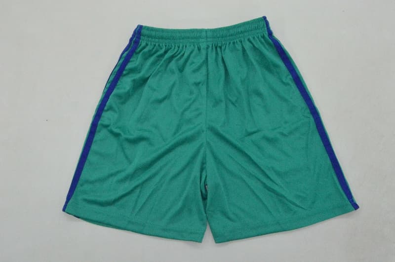 2026 Argentina World Cup Goalkeeper Green Kids Soccer Jersey And Shorts