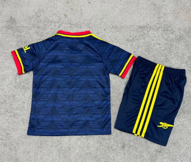 26/27 Arsenal Away Kids Soccer Jersey And Shorts (Leaked)