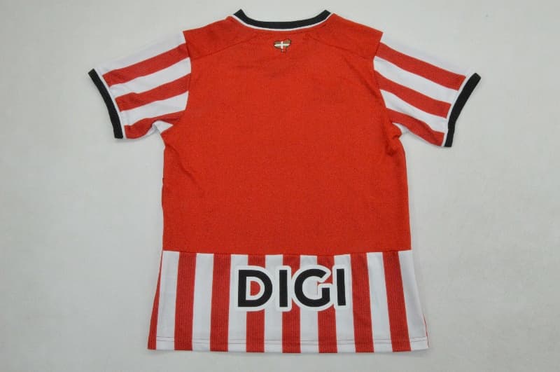 26/27 Athletic Bilbao Home Kids Soccer Jersey And Shorts