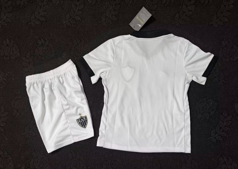 2026 Atletico Mineiro Away Kids Soccer Jersey And Shorts