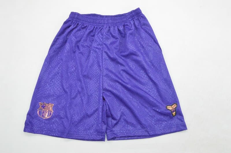 26/27 Barcelona Away Kids Soccer Jersey And Shorts (Leaked)