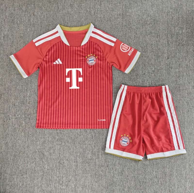 26/27 Bayern Munich Home Kids Soccer Jersey And Shorts (Leaked) 26/27 Bayern Munich Home Kids Soccer Jersey And Shorts (Leaked)