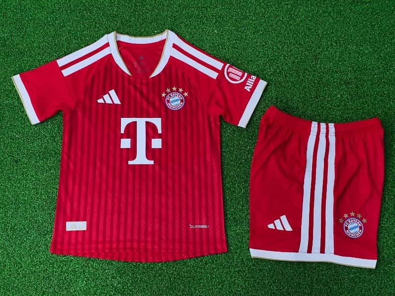26/27 Bayern Munich Home Kids Soccer Jersey And Shorts (Player) Leaked 26/27 Bayern Munich Home Kids Soccer Jersey And Shorts (Player) Leaked