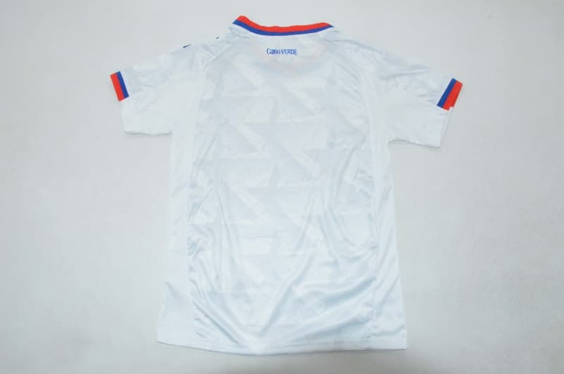 2026 Cape Verde World Cup Away Kids Soccer Jersey And Shorts