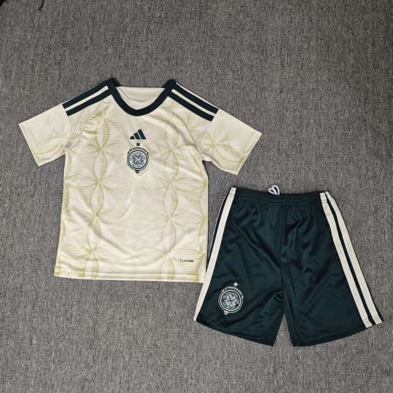 26/27 Celtic Third Kids Soccer Jersey And Shorts