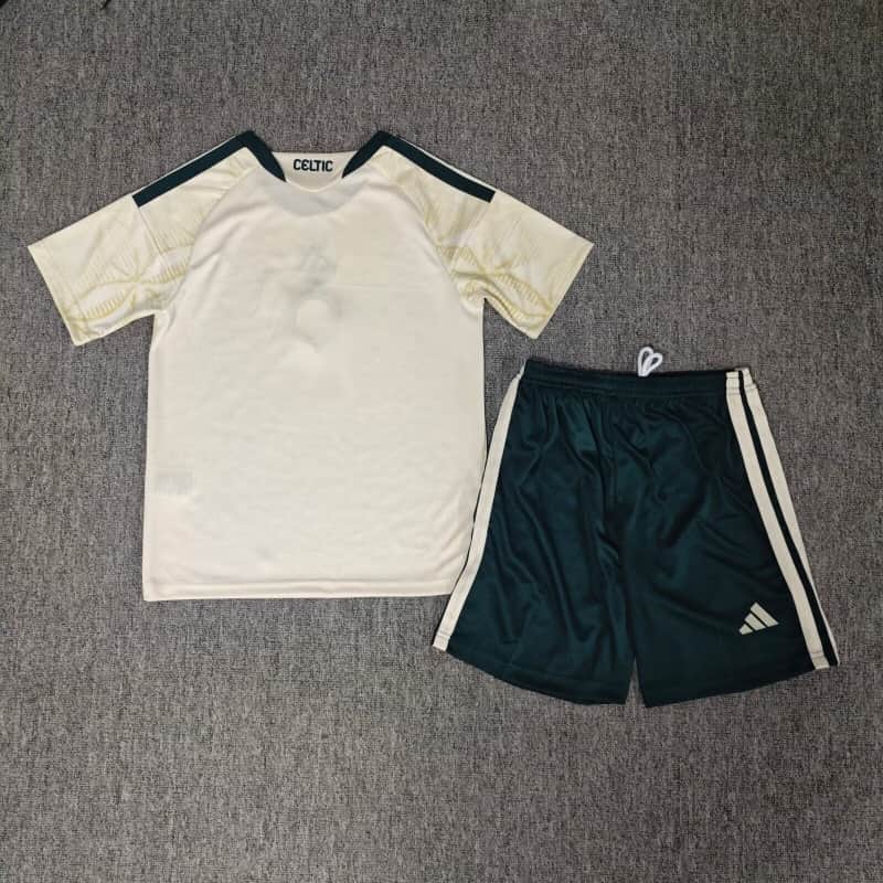 26/27 Celtic Third Kids Soccer Jersey And Shorts
