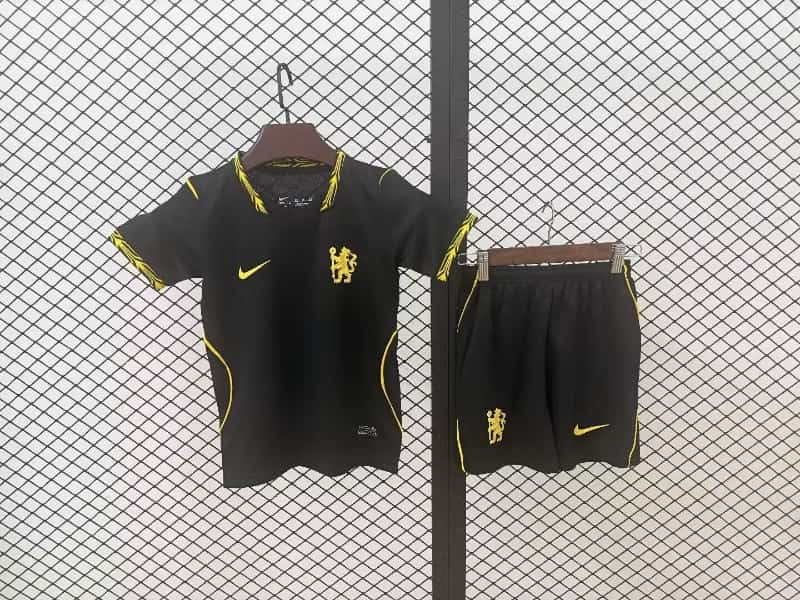 26/27 Chelsea Away Kids Soccer Jersey And Shorts (Leaked) 26/27 Chelsea Away Kids Soccer Jersey And Shorts (Leaked)