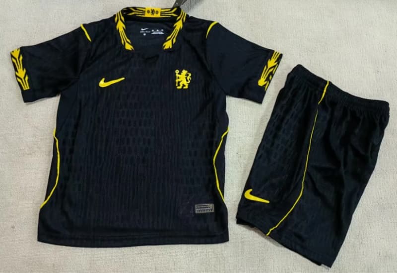 26/27 Chelsea Away Kids Soccer Jersey And Shorts (Player) Leaked 26/27 Chelsea Away Kids Soccer Jersey And Shorts (Player) Leaked