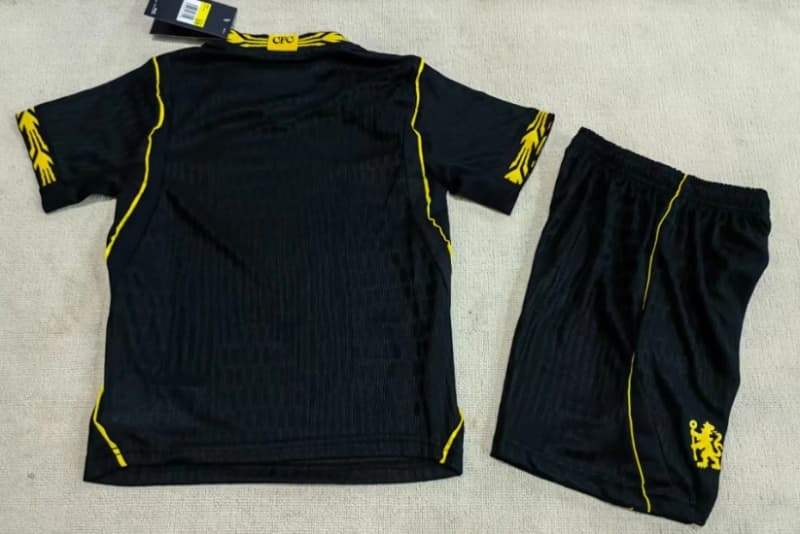 26/27 Chelsea Away Kids Soccer Jersey And Shorts (Player) Leaked