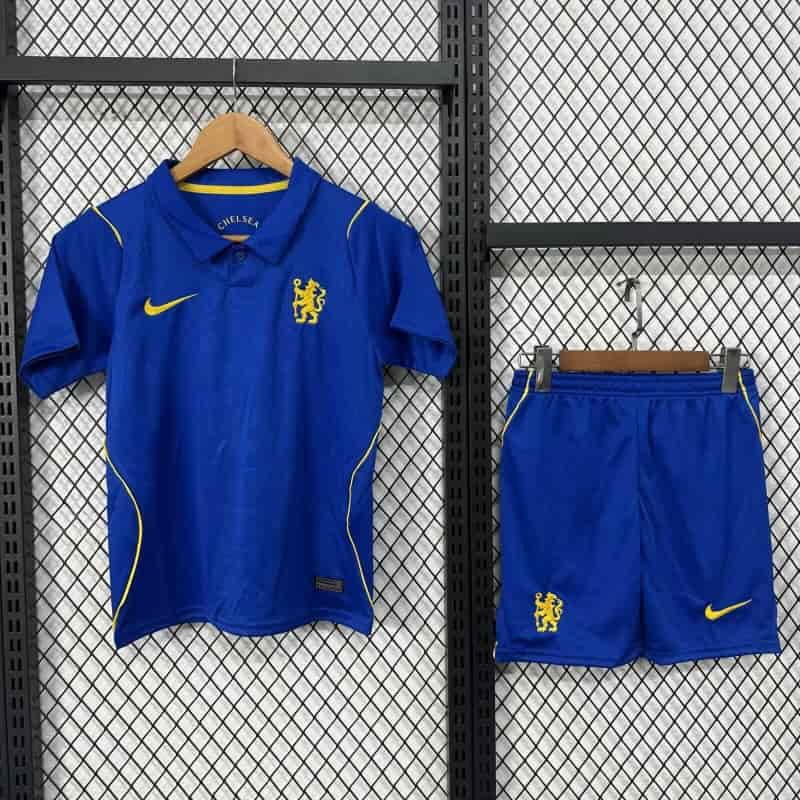 26/27 Chelsea Home Kids Soccer Jersey And Shorts (Leaked) 26/27 Chelsea Home Kids Soccer Jersey And Shorts (Leaked)