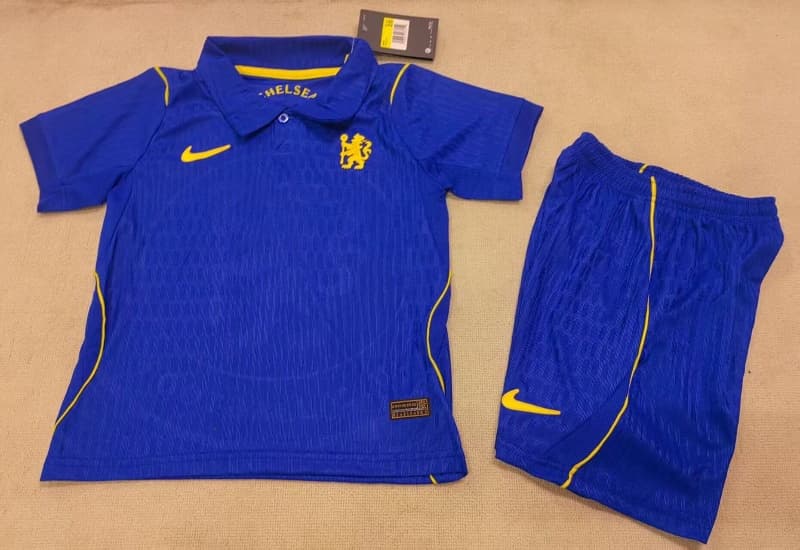 26/27 Chelsea Home Kids Soccer Jersey And Shorts (Player) Leaked 26/27 Chelsea Home Kids Soccer Jersey And Shorts (Player) Leaked