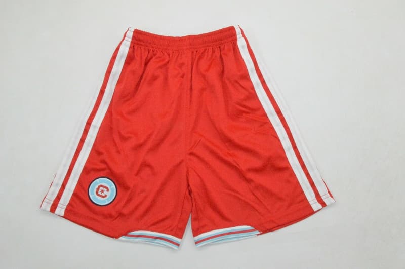 2026 Chicago Fire Home Kids Soccer Jersey And Shorts