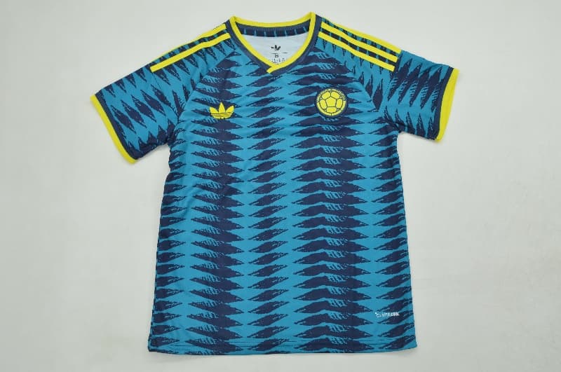 2026 Colombia World Cup Away Kids Soccer Jersey And Shorts