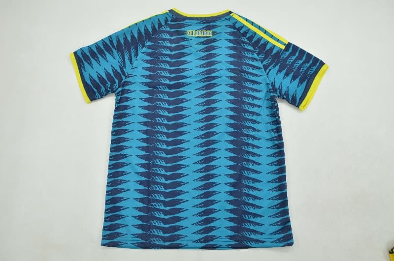 2026 Colombia World Cup Away Kids Soccer Jersey And Shorts