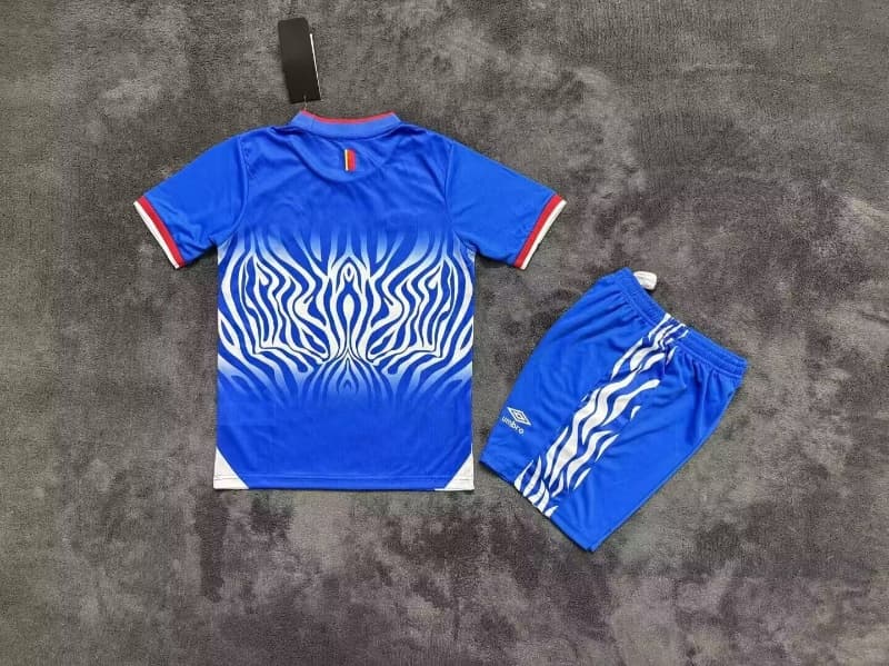 2026 Congo World Cup Home Kids Soccer Jersey And Shorts
