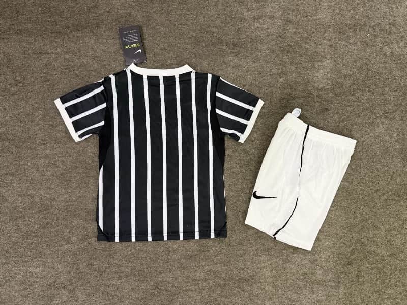 2026 Corinthians Away Kids Soccer Jersey And Shorts