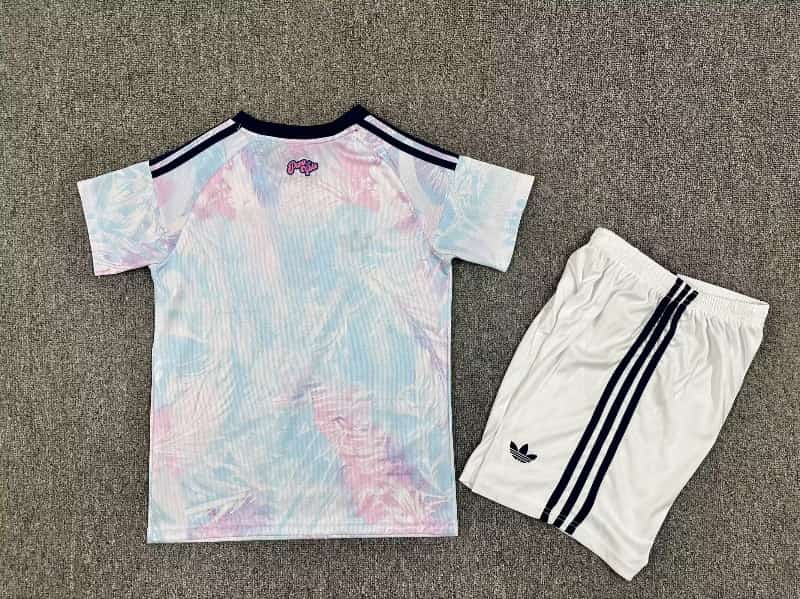 2026 Costa Rica World Cup Away Kids Soccer Jersey And Shorts