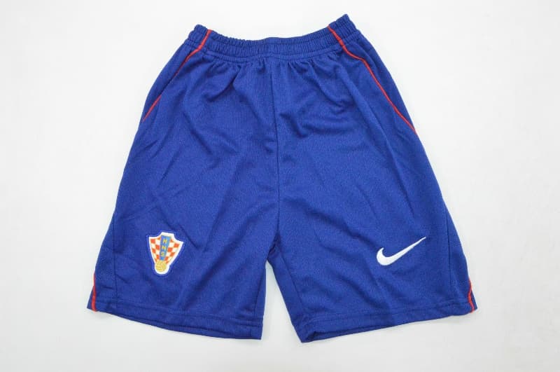 2026 Croatia World Cup Away Kids Soccer Jersey And Shorts