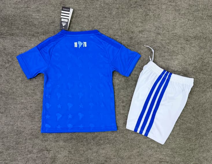 2026 Cruzeiro Home Kids Soccer Jersey And Shorts