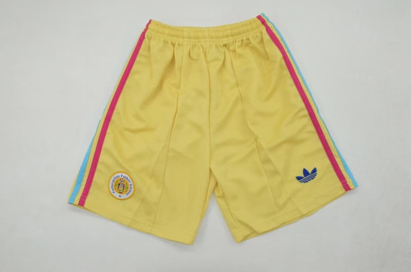 2026 Curacao World Cup Away Kids Soccer Jersey And Shorts