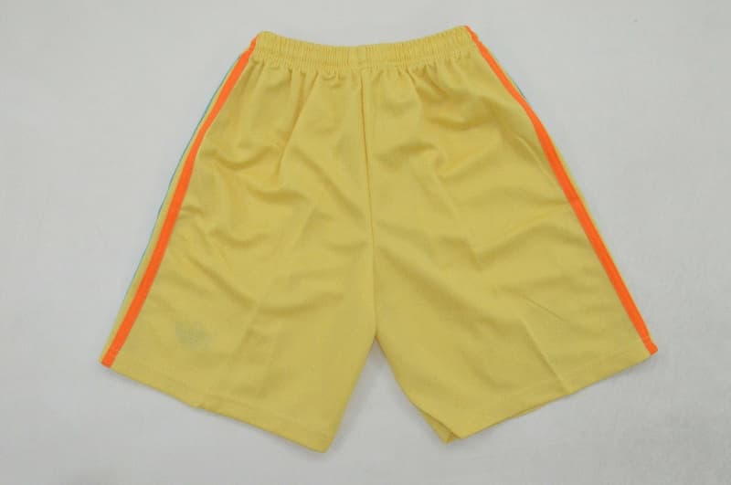 2026 Curacao World Cup Away Kids Soccer Jersey And Shorts