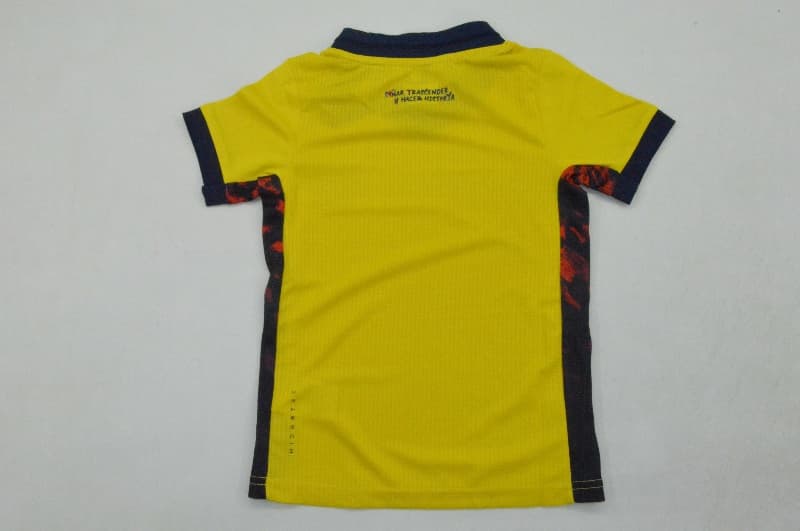 2026 Ecuador Home Kids Soccer Jersey And Shorts