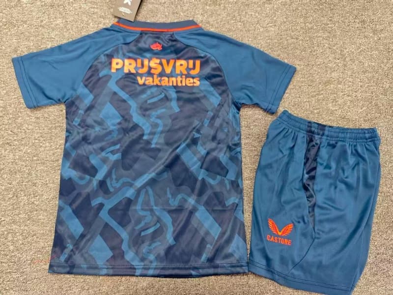 26/27 Feyenoord Third Kids Soccer Jersey And Shorts
