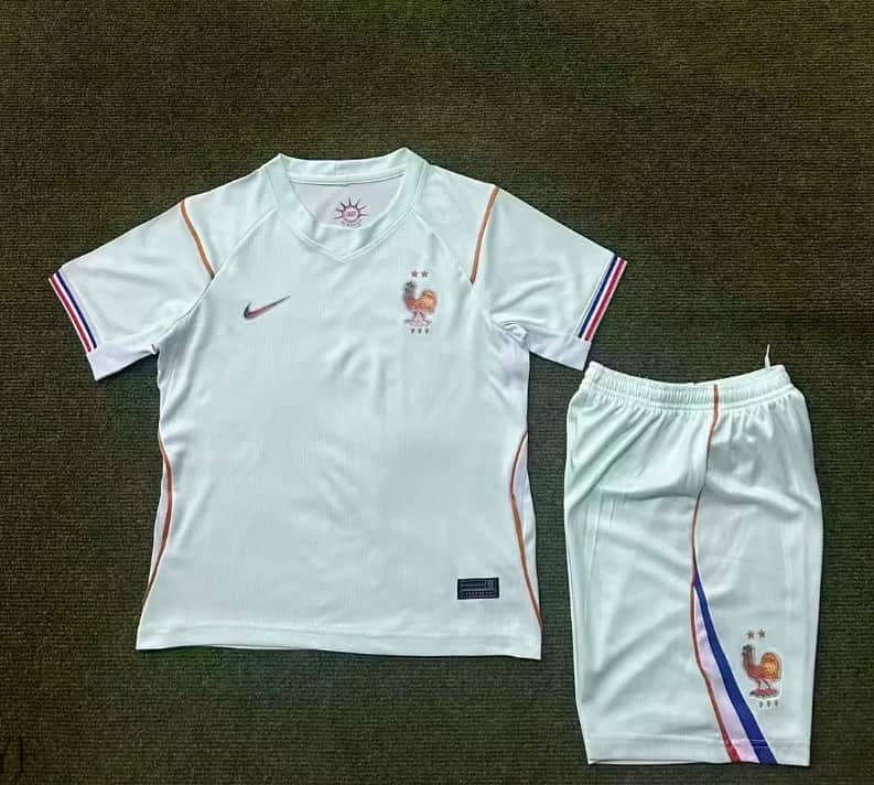 2026 France World Cup Away Kids Soccer Jersey And Shorts 2026 France World Cup Away Kids Soccer Jersey And Shorts