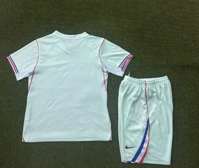 2026 France World Cup Away Kids Soccer Jersey And Shorts