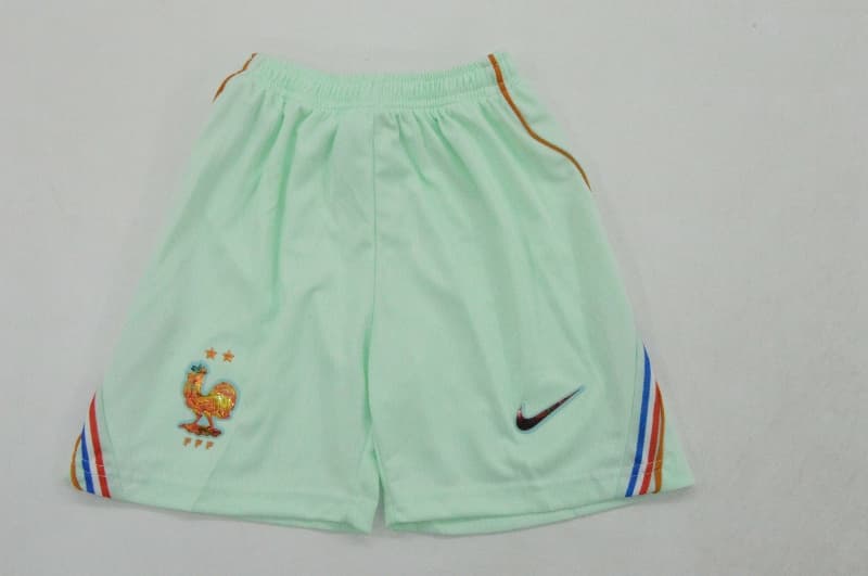 2026 France World Cup Away Kids Soccer Jersey And Shorts